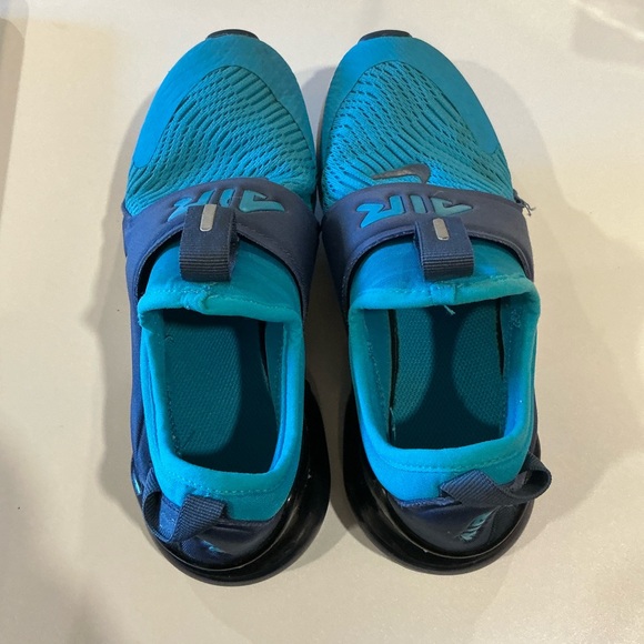 Nike Kids Air Max 270 Extreme Blue Athletic Shoes